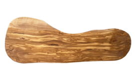 OLIJFPLANK XL - olijfhouten borrelplank/snijplank 70-80cm