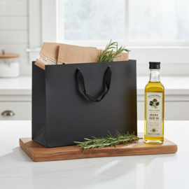 Geschenktas luxe met draaglint  - large