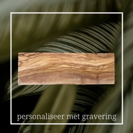 TAPASPLANKJE OLIJF - Borrelplank met Custom Logo