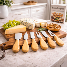 Kaasmessenset 6-delig in cadeauverpakking