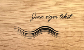 Tekst design C - personaliseer deze gravering