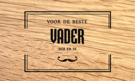 CADEAU VOOR VADER DESIGN J - personaliseer deze gravering