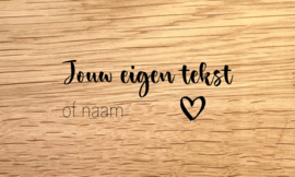 THUISCHEFS - DESIGN A - Personaliseer deze gravering