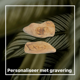 OLIJFPLANK S - klein borrelplankje van Olijfhout 25-30cm