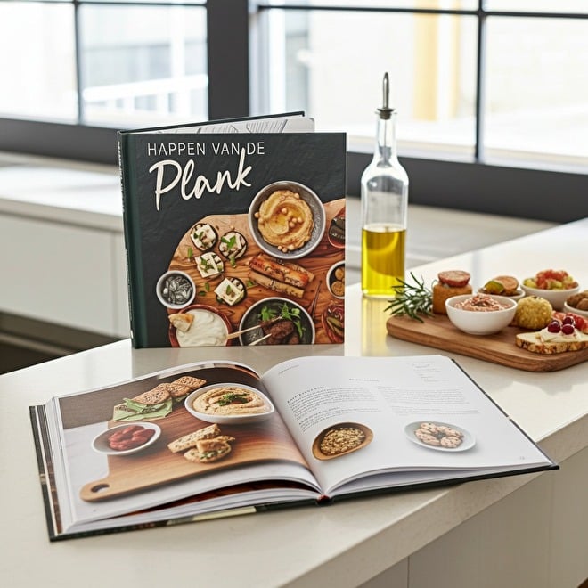 borrelhapjes receptenboek Happen van de Plank, receptenboek