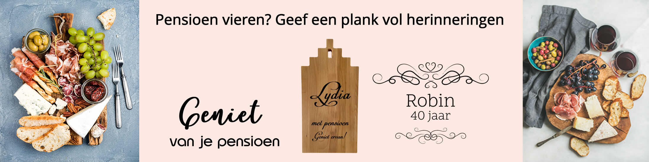 Pensioen vieren? Geef een plank vol herinneringen | Happenplank