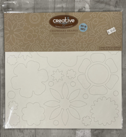 Creative Cafe Chipboard Shapes - Creative Imaginations