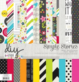 Diy Boutique 12x12 Paper Kit - Simple Stories