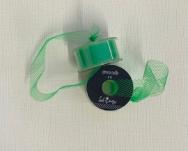 Green Tulle Ribbon 3ft - Heidi Swapp