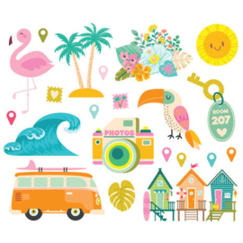 Just Beachy Big Bits - Simple Stories