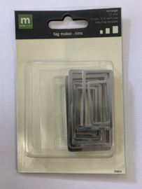 Rectangle Tag Maker Rims - Making Memories