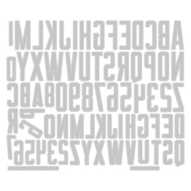 Thinlits ABC by Tim Holtz - Sizzix