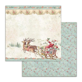 Pink Christmas 12x12 paper pack - Stamperia