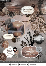 Cherished Memories Die Cut Paper Pad - Studio Light