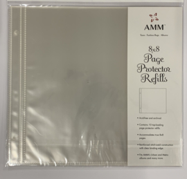 8x8 Page Protectors Postbound - AMM