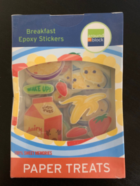 Epoxy Stickers Breakfast - Around the Block