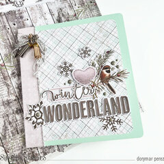 Simple Vintage Winter Woods Page Pieces - Simple Stories