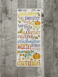 Jone Hallmark Autumn - Creative Imaginations