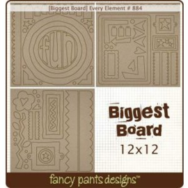 Chipboard Die-cuts Every Element 12x12 - Fancy Pants