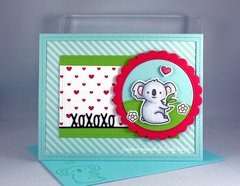 I Love You Calyptus Stamp - Lawn Fawn