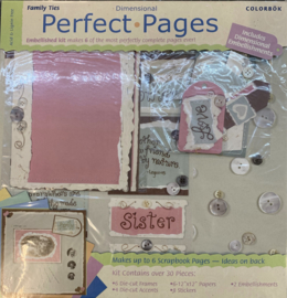 Perfect Pages Family Ties 12x12 - Colorbok