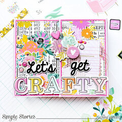 Let's Get Crafty Journal Bits - Simple Stories