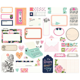 Happy Hearts Journal Bits - Simple Stories