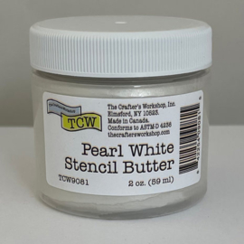 Pearl White Stencil Butter - The Crafters Workshop