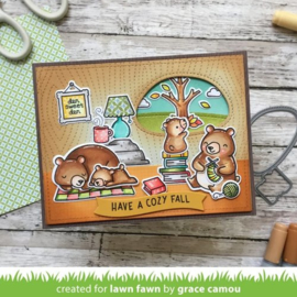 Den Sweet Den Clear Stamps - Lawn Fawn