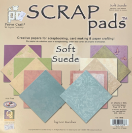 Scrap Pad Soft Suede - Provo Craft