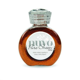 Pure Sheen Glitter Spiced Apricot - Nuvo