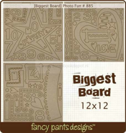 Chipboard Die-cuts Photo Fun 12x12 - Fancy Pants