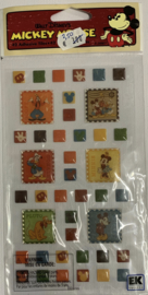 Vintage Mickey and Friends Epoxy Stickers - EK Succes