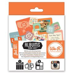 Jet Set Die Cuts & Journaling Cards We R Memory Keepers