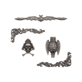 Adornments Halloween Accents - Tim Holtz Idea-ology