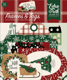 A Cozy Christmas Frames & Tags - Echo Park