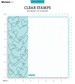 Heart Background Essentials Clear Stamp - Studio Light