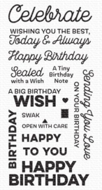 Big Birthday Wishes Clear Stamps - My Favorite Things