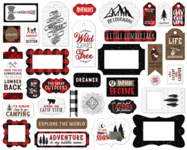 Let's Lumber Jack Frames & Tags - Echo Park