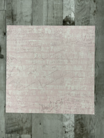 Warehouse Art Pink Postcard - Creative Imaginations