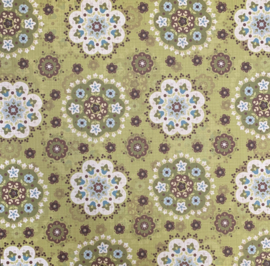 Olive Persian Flower - Chatterbox