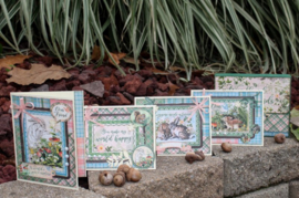 Woodland Friends Journaling & Ephemera Cards - Graphic 45