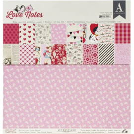 Love Notes 12x12 Paper Pad - Authentique