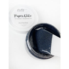 Paper Glitz Black Rainbow - Picker Fence