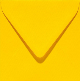 6x envelope Original 140x140mm buttercup yellow - Papicolor