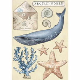 Arctic World Wooden Shapes A5 - Stamperia