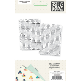 Clear Label Stickers