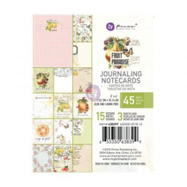 Fruit Paradise Journaling Notecards 3x4 - Prima Marketing