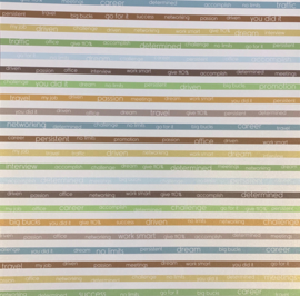 Driven Type Stripe - KI Memories
