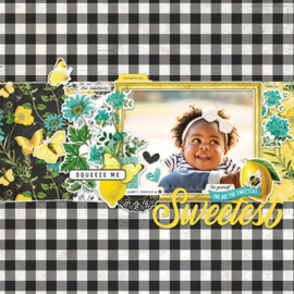 Simple Vintage Lemon Twist Collection Kit 12x12 - Simple Stories